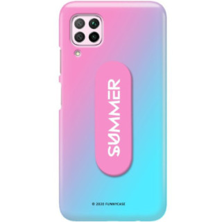 Etui Huawei P40 LITE, Etui Multiband Wzory 2020-1 Wielokolorowy - FunnyCase