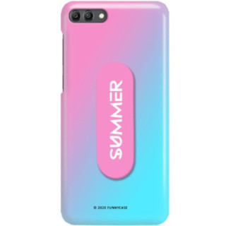 Etui Huawei Y9 2018, Etui Multiband Wzory 2020-1 Wielokolorowy - FunnyCase