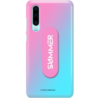 Etui Huawei P30, Etui Multiband Wzory 2020-1 Wielokolorowy - FunnyCase