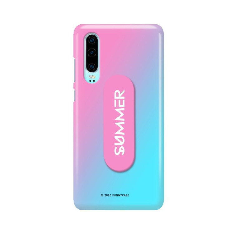 Etui Huawei P30, Etui Multiband Wzory 2020-1 Wielokolorowy - FunnyCase