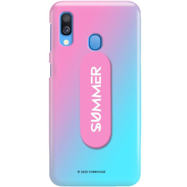 Etui Samsung GALAXY A40, Etui Multiband Wzory 2020-1 Wielokolorowy - FunnyCase