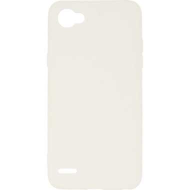 Etui Lg Q6, Etui Gumowe Biały - FunnyCase