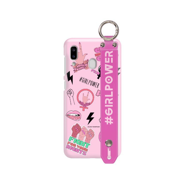Etui Samsung GALAXY A20E, Etui z Uchwytem Wielokolorowy - FunnyCase
