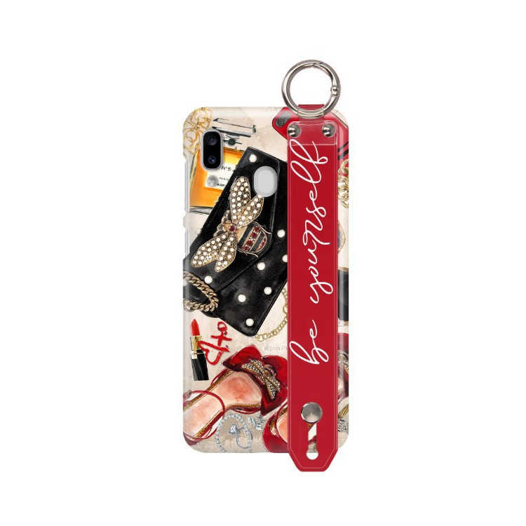 Etui Samsung GALAXY A20E, Etui z Uchwytem Wielokolorowy - FunnyCase