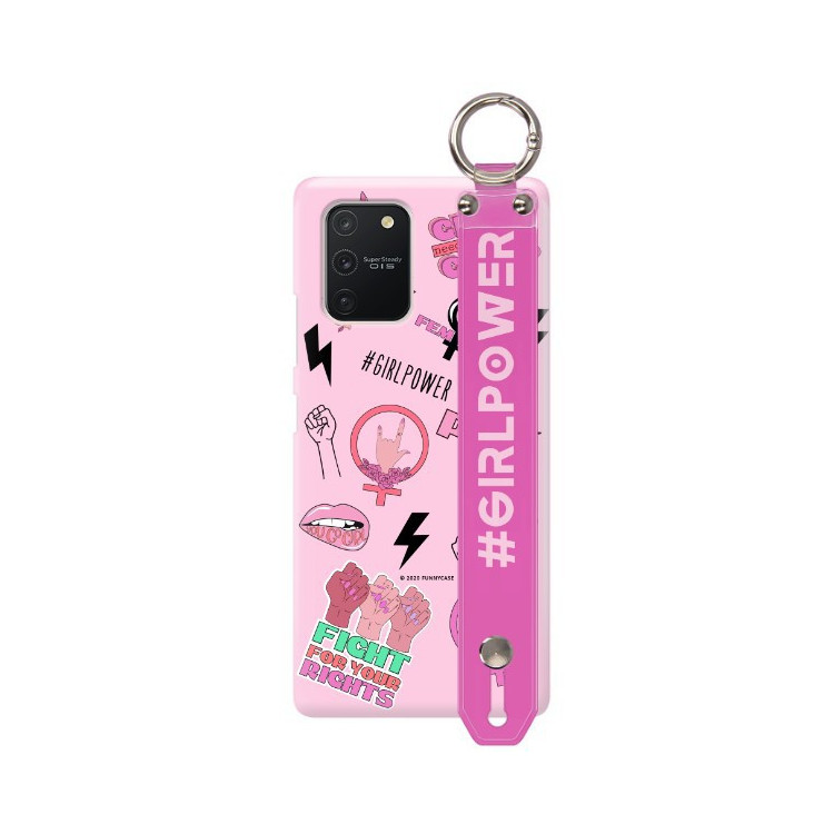 Etui Samsung GALAXY A91 / S10 LITE, Etui z Uchwytem Wielokolorowy - FunnyCase