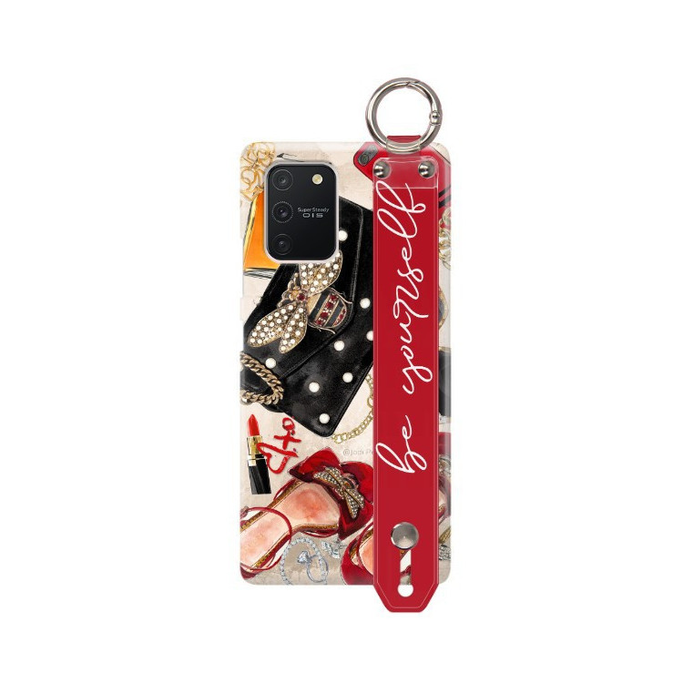 Etui Samsung GALAXY A91 / S10 LITE, Etui z Uchwytem Wielokolorowy - FunnyCase