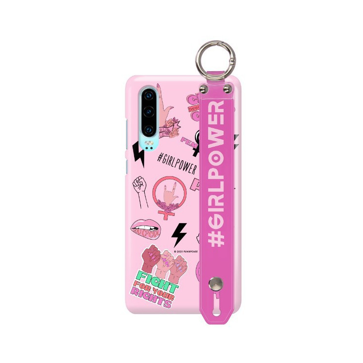 Etui Huawei P30, Etui z Uchwytem Wielokolorowy - FunnyCase