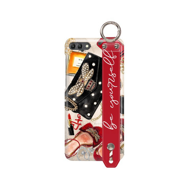 Etui Huawei Y9 2018, Etui z Uchwytem Wielokolorowy - FunnyCase