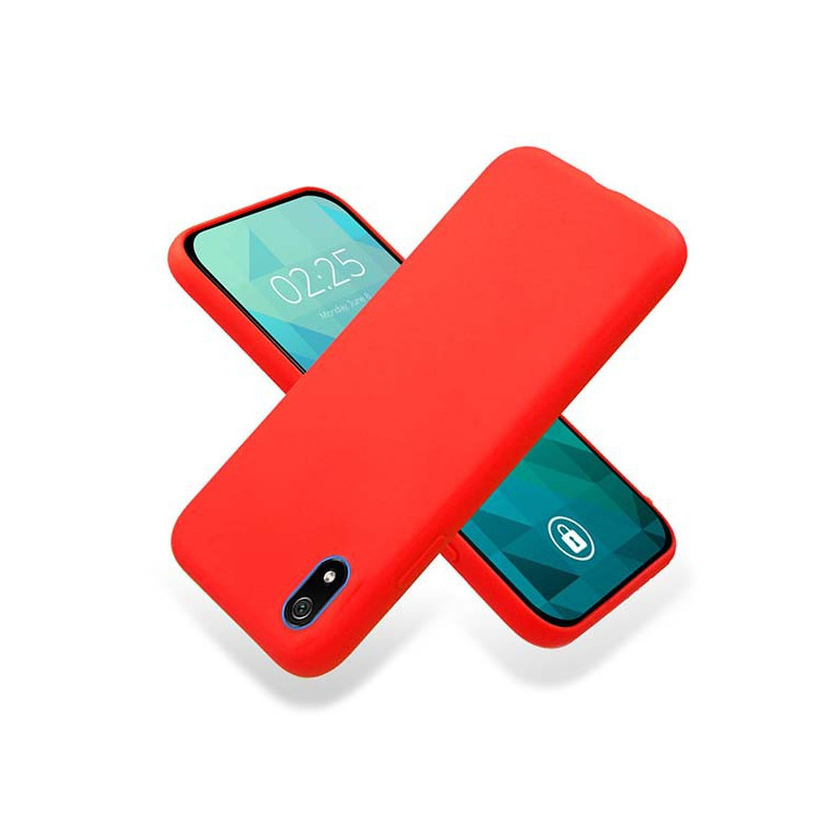 Etui Xiaomi REDMI 7A, Etui Gumowe Czerwony - FunnyCase