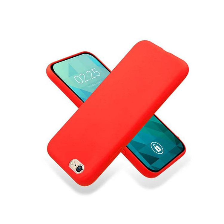 Etui Apple IPHONE 6 / 6S, Etui Gumowe Czerwony - FunnyCase