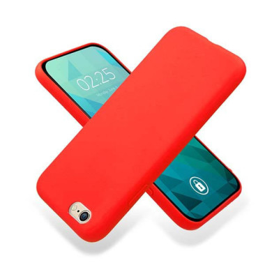 Etui Apple IPHONE 6 / 6S, Etui Gumowe Czerwony - FunnyCase