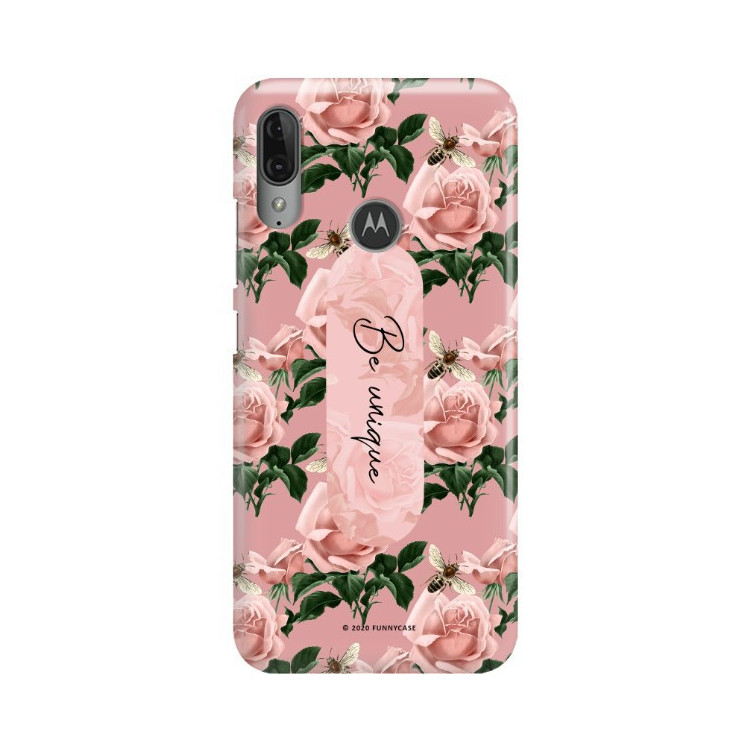 Etui Motorola MOTO E6 PLUS, Etui Multiband Wzory 2020-1 Transparent - FunnyCase