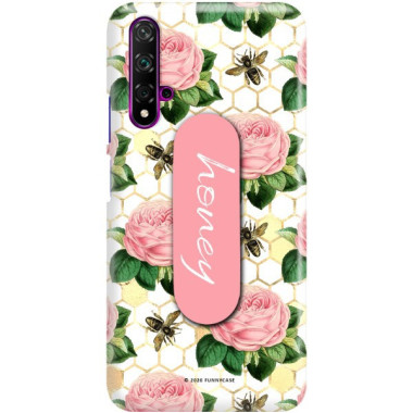 Etui Huawei NOVA 5, Etui Multiband Wzory 2020-1 Transparent - FunnyCase