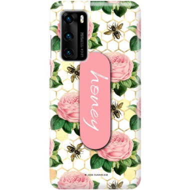 Etui Huawei P40, Etui Multiband Wzory 2020-1 Transparent - FunnyCase