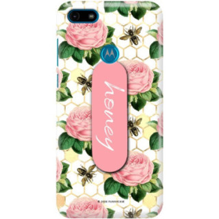 Etui Motorola MOTO E6 PLAY, Etui Multiband Wzory 2020-1 Transparent - FunnyCase