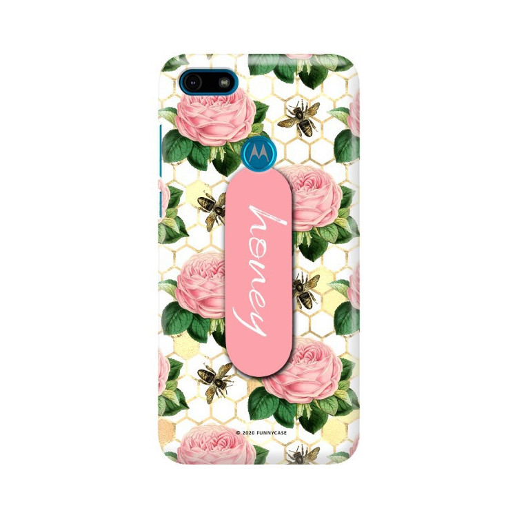 Etui Motorola MOTO E6 PLAY, Etui Multiband Wzory 2020-1 Transparent - FunnyCase