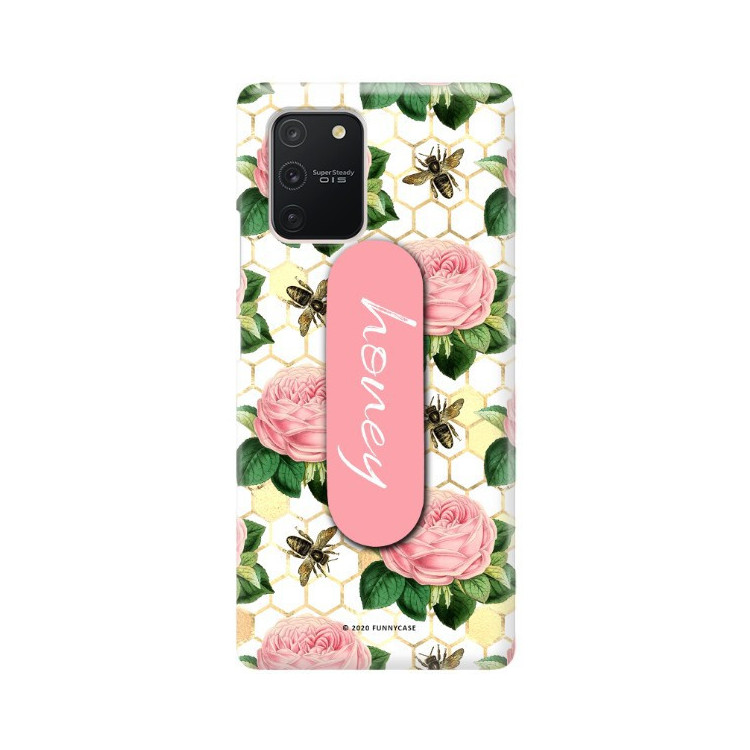 Etui Samsung GALAXY A91 / S10 LITE, Etui Multiband Wzory 2020-1 Transparent - FunnyCase