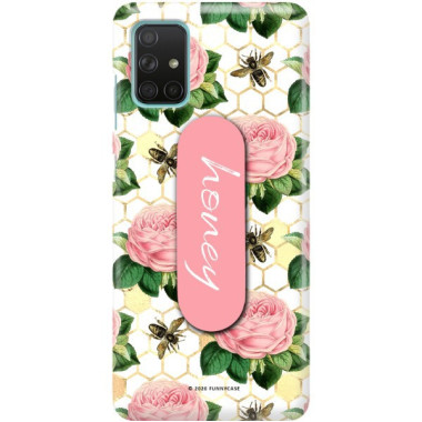 Etui Samsung GALAXY A71, Etui Multiband Wzory 2020-1 Transparent - FunnyCase