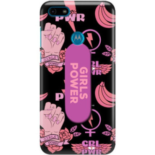 Etui Motorola MOTO E6 PLAY, Etui Multiband Wzory 2020-1 Transparent - FunnyCase