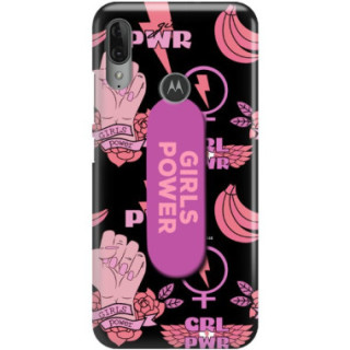 Etui Motorola MOTO E6 PLUS, Etui Multiband Wzory 2020-1 Transparent - FunnyCase