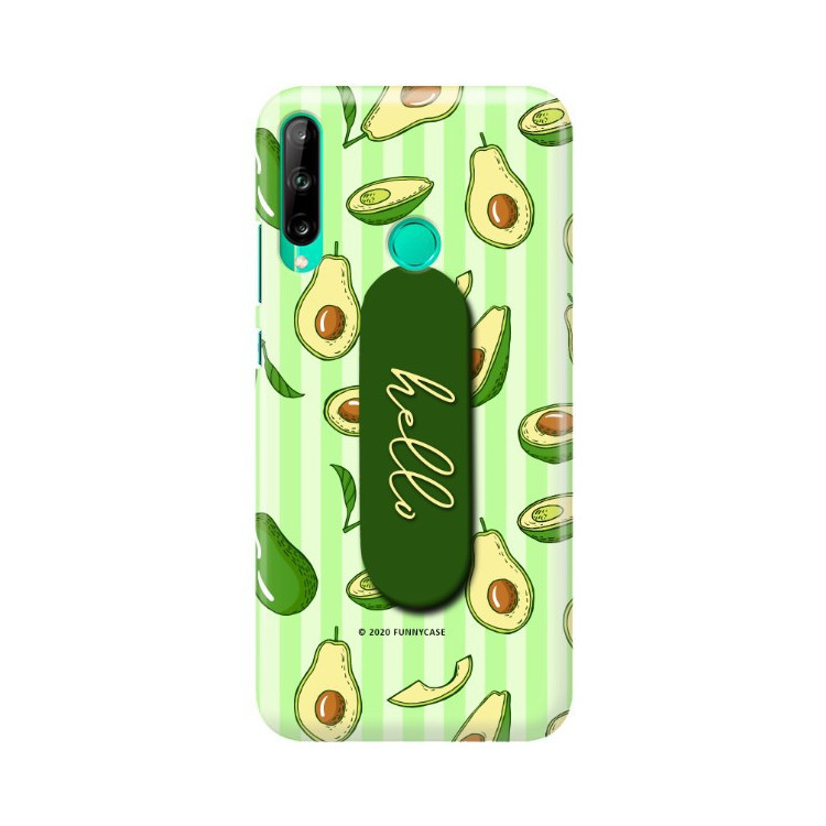 Etui Huawei P40 LITE E / Y7P, Etui Multiband Wzory 2020-1 Transparent - FunnyCase