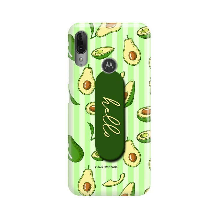Etui Motorola MOTO E6 PLUS, Etui Multiband Wzory 2020-1 Transparent - FunnyCase