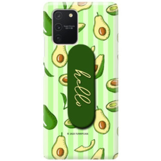 Etui Samsung GALAXY A91 / S10 LITE, Etui Multiband Wzory 2020-1 Transparent - FunnyCase