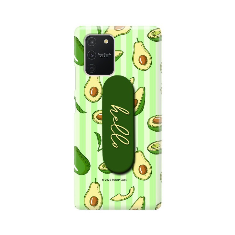 Etui Samsung GALAXY A91 / S10 LITE, Etui Multiband Wzory 2020-1 Transparent - FunnyCase