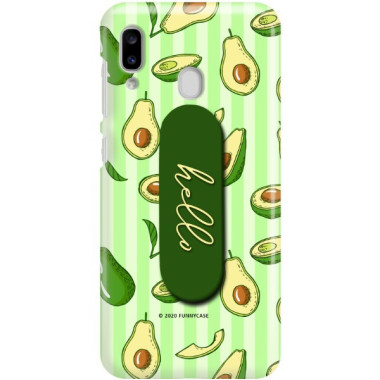 Etui Samsung GALAXY A20E, Etui Multiband Wzory 2020-1 Transparent - FunnyCase