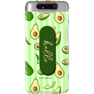 Etui Samsung GALAXY A80, Etui Multiband Wzory 2020-1 Transparent - FunnyCase