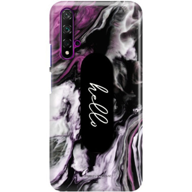 Etui Huawei NOVA 5, Etui Multiband Wzory 2020-1 Transparent - FunnyCase