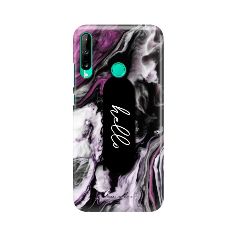 Etui Huawei P40 LITE E / Y7P, Etui Multiband Wzory 2020-1 Transparent - FunnyCase