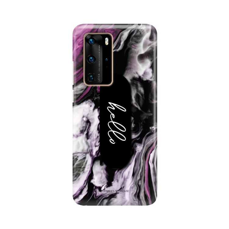 Etui Huawei P40 PRO, Etui Multiband Wzory 2020-1 Transparent - FunnyCase