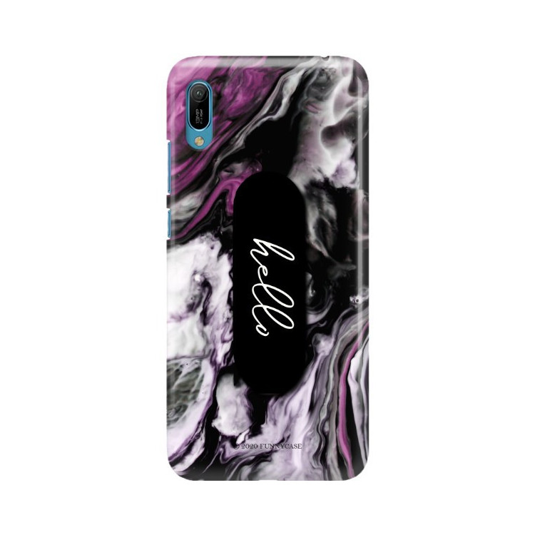 Etui Huawei Y6 2019, Etui Multiband Wzory 2020-1 Transparent - FunnyCase