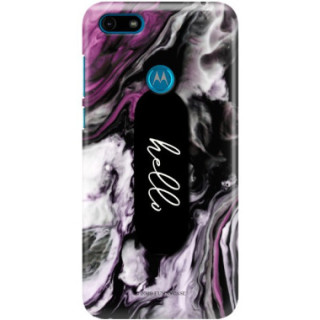 Etui Motorola MOTO E6 PLAY, Etui Multiband Wzory 2020-1 Transparent - FunnyCase