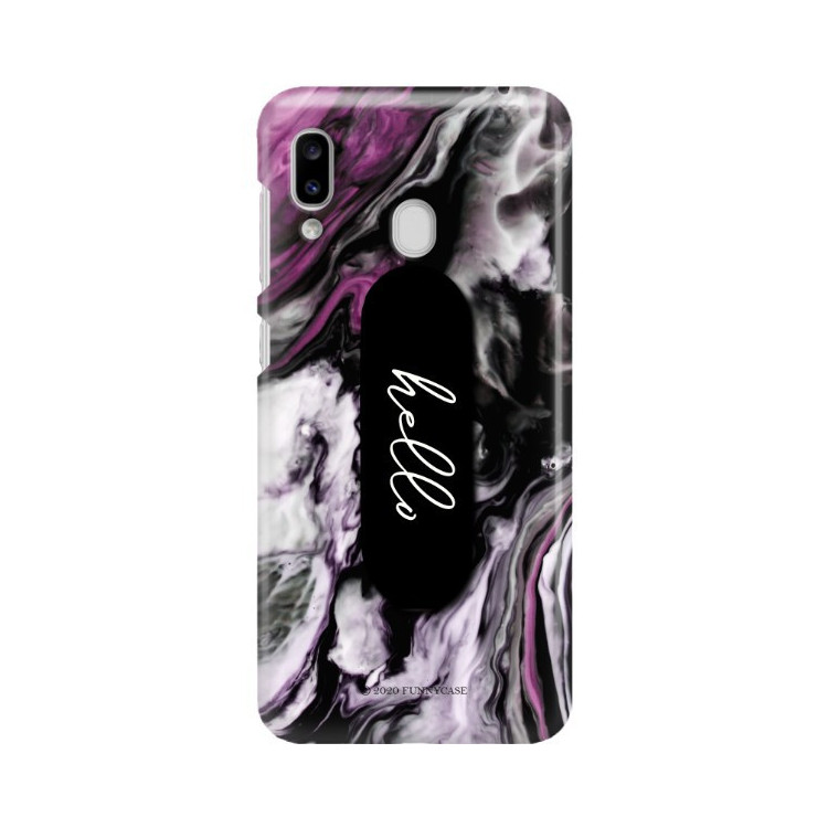 Etui Samsung GALAXY A20E, Etui Multiband Wzory 2020-1 Transparent - FunnyCase