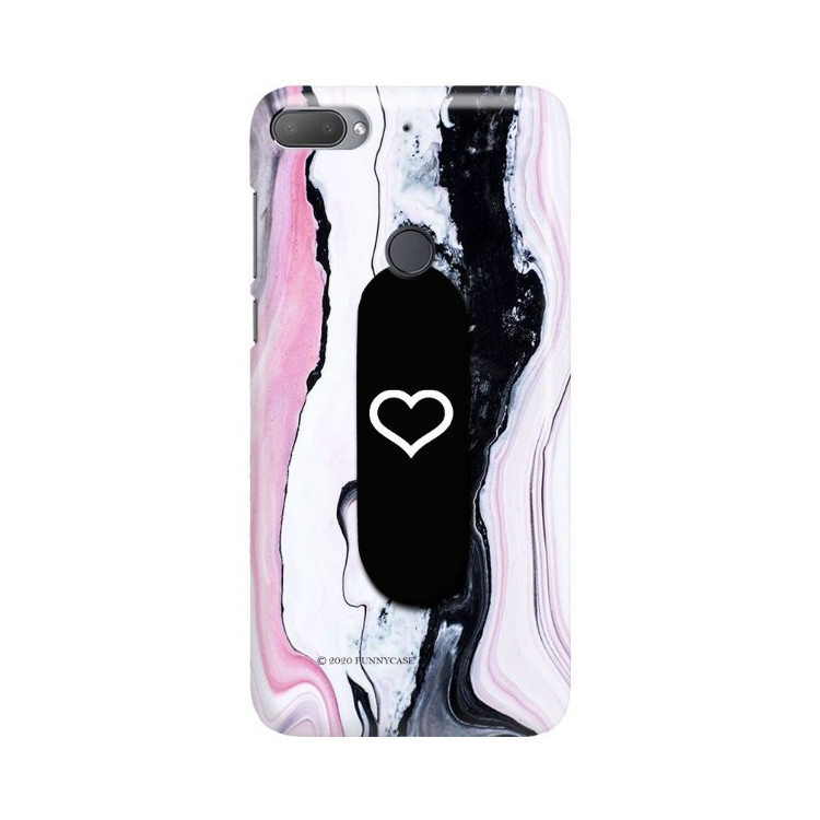 Etui Htc DESIRE 12 PLUS, Etui Multiband Wzory 2020-1 Transparent - FunnyCase