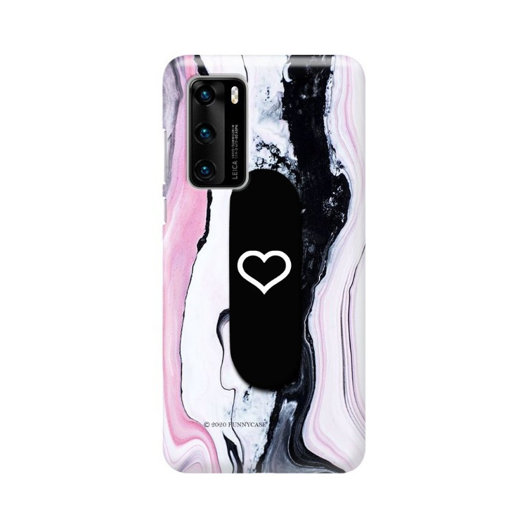 Etui Huawei P40, Etui Multiband Wzory 2020-1 Transparent - FunnyCase