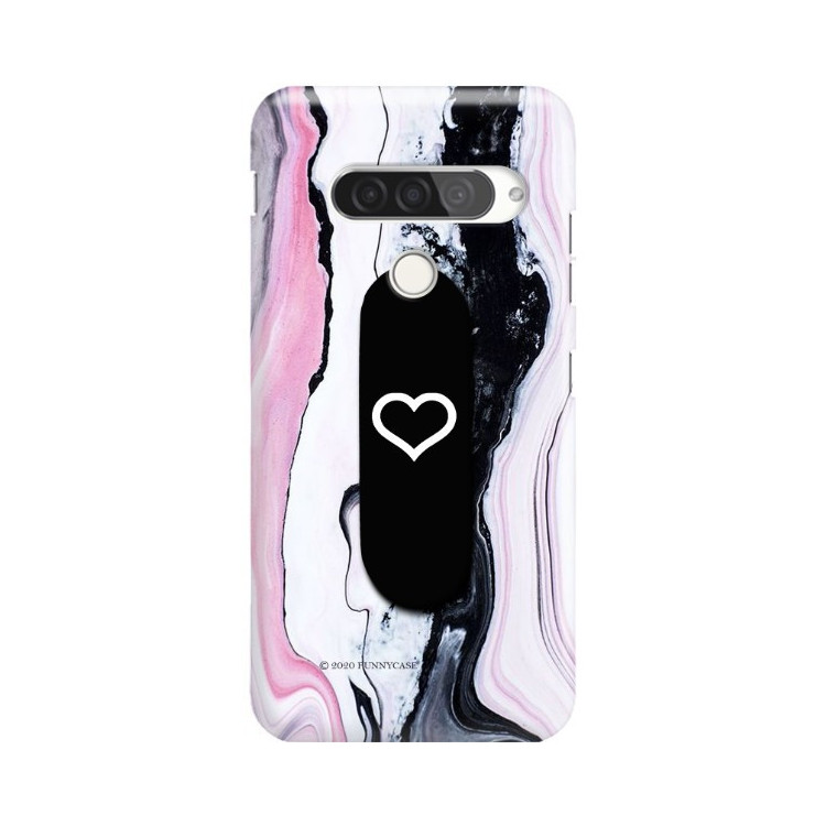 Etui Lg G8S / G8S THINQ, Etui Multiband Wzory 2020-1 Transparent - FunnyCase