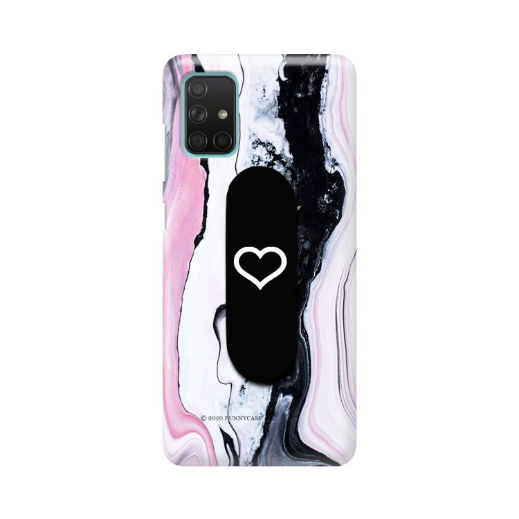 Etui Samsung GALAXY A71, Etui Multiband Wzory 2020-1 Transparent - FunnyCase