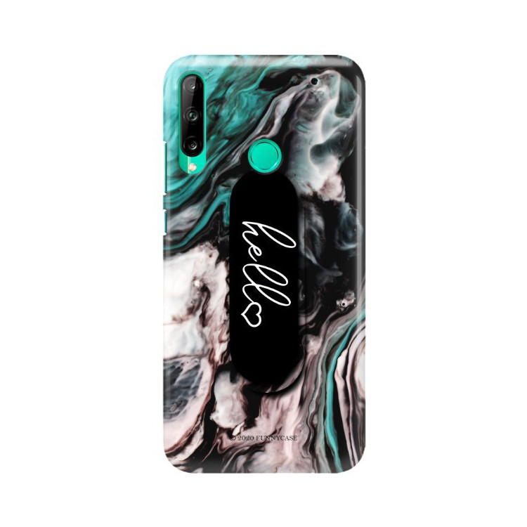 Etui Huawei P40 LITE E / Y7P, Etui Multiband Wzory 2020-1 Transparent - FunnyCase