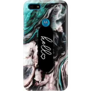 Etui Motorola MOTO E6 PLAY, Etui Multiband Wzory 2020-1 Transparent - FunnyCase