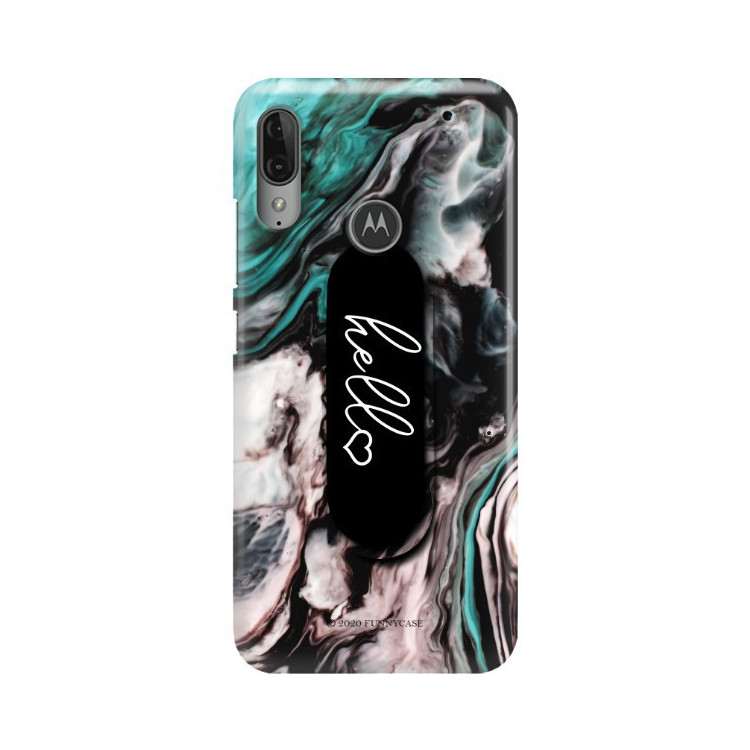 Etui Motorola MOTO E6 PLUS, Etui Multiband Wzory 2020-1 Transparent - FunnyCase