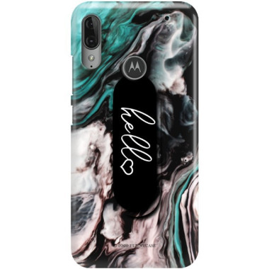 Etui Motorola MOTO E6 PLUS, Etui Multiband Wzory 2020-1 Transparent - FunnyCase