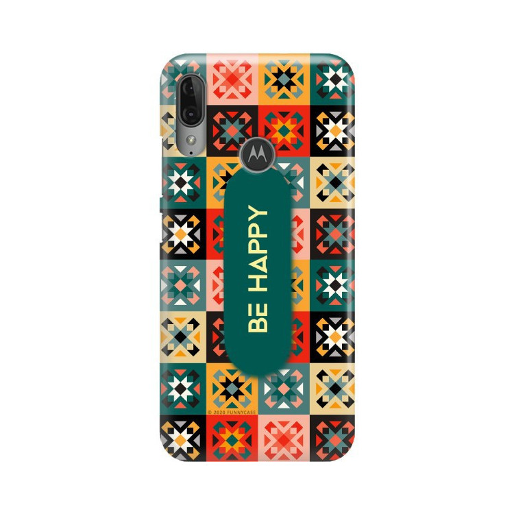 Etui Motorola MOTO E6 PLUS, Etui Multiband Wzory 2020-1 Transparent - FunnyCase