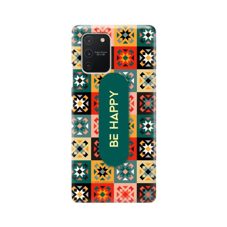 Etui Samsung GALAXY A91 / S10 LITE, Etui Multiband Wzory 2020-1 Transparent - FunnyCase