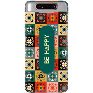 Etui Samsung GALAXY A80, Etui Multiband Wzory 2020-1 Transparent - FunnyCase