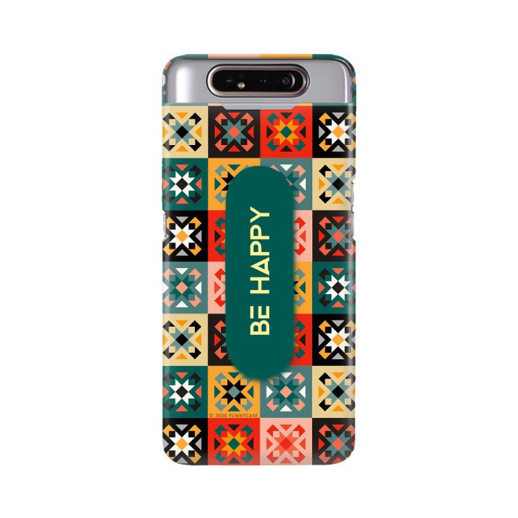Etui Samsung GALAXY A80, Etui Multiband Wzory 2020-1 Transparent - FunnyCase