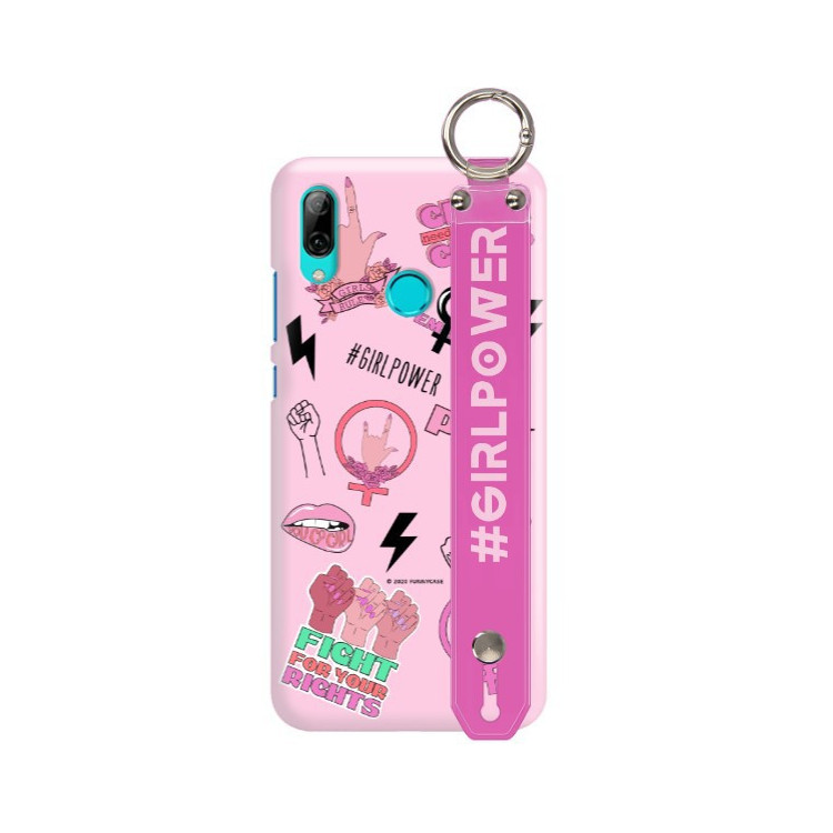 Etui Huawei P SMART Z / Y9 PRIME 2019, Etui z Uchwytem Transparent - FunnyCase