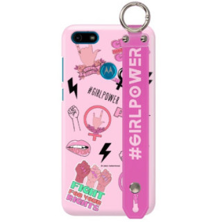 Etui Motorola MOTO E6 PLAY, Etui z Uchwytem Transparent - FunnyCase